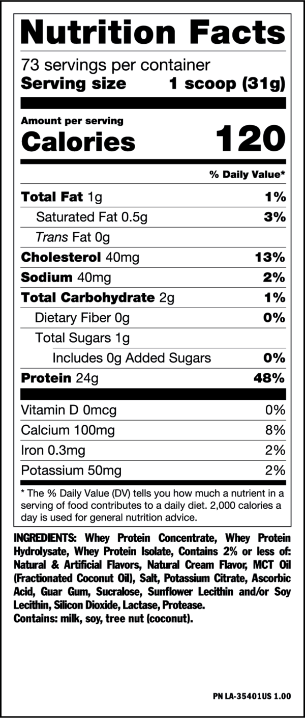 Mutant PRO - 100% Pure Whey Protein - Image 3