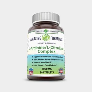 Amazing Nutrition Amazing Formulas L-Arginine / L-Citrulline 1000 Mg