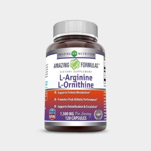 Amazing Nutrition Amazing Formulas L-Arginine/ L-Ornithine 1500 MG