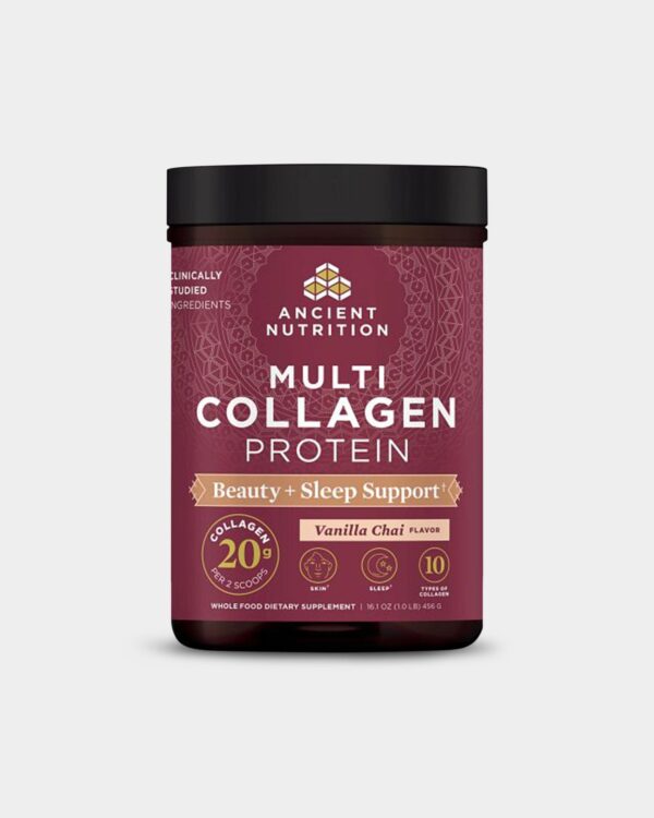 Ancient Nutrition Multi Collagen Protein - Beauty & Sleep Support
