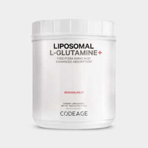 Codeage L-Glutamine+ Free-Form Amino Acid Powder Supplement