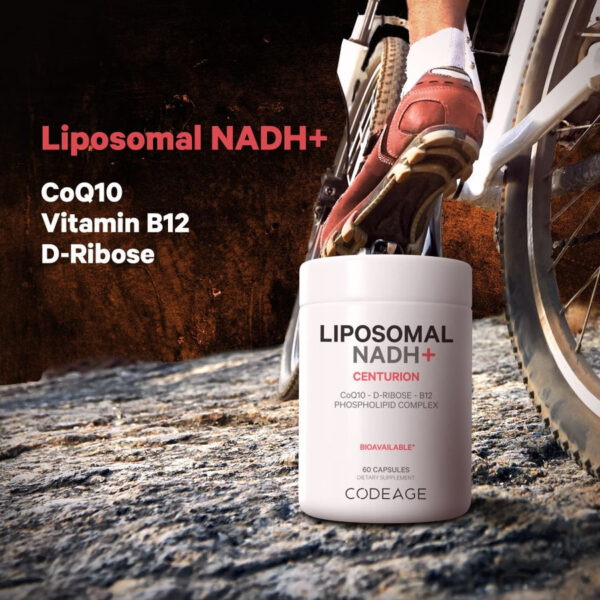 Codeage NADH+ Centurion CoQ10 - D-Ribose Supplement - Image 3
