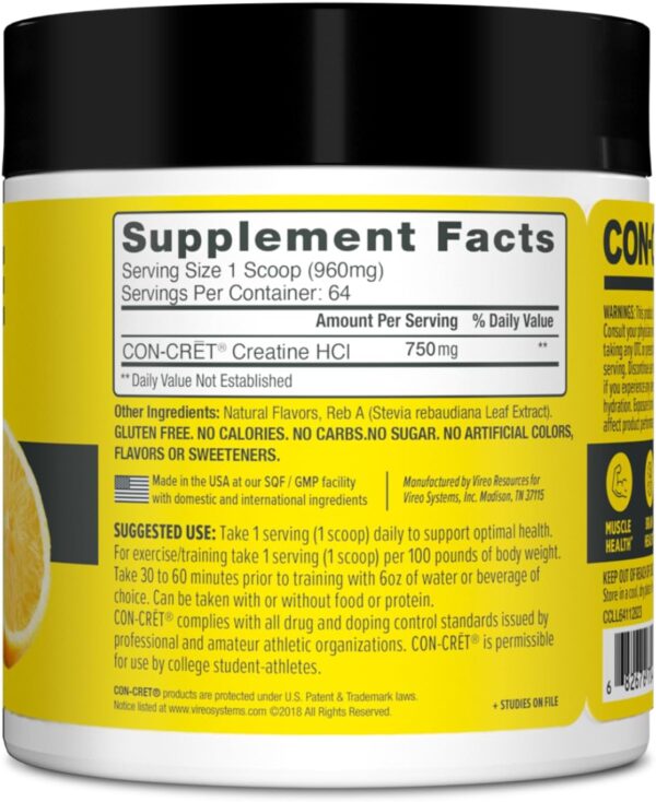 CON-CRĒT Creatine HCL - Image 4