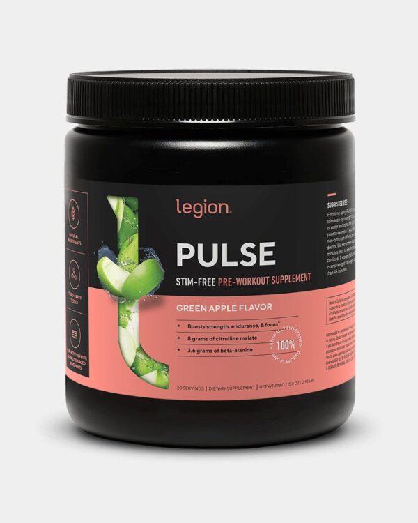 Legion Pulse Pre Workout Stim Free - Image 3