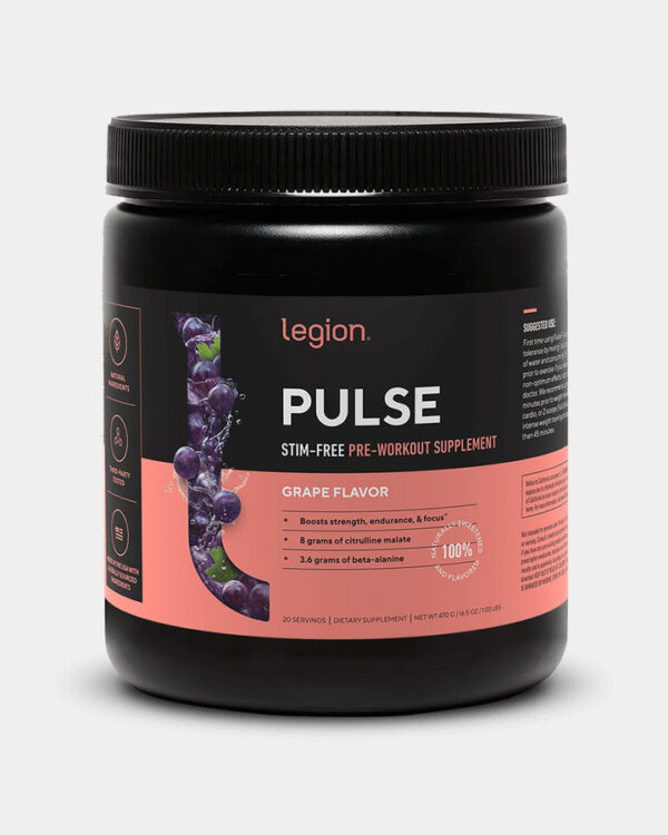 Legion Pulse Pre Workout Stim Free - Image 4