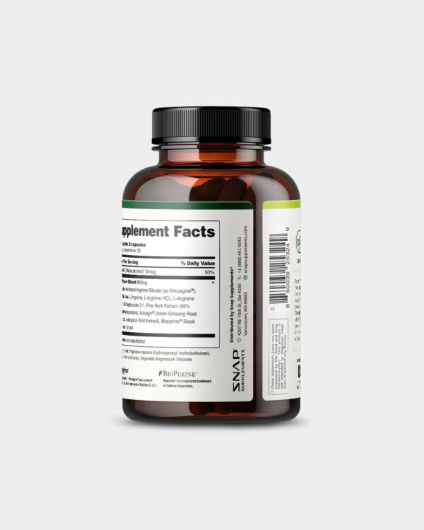 SNAP Supplements L-Arginine Complex - Image 3