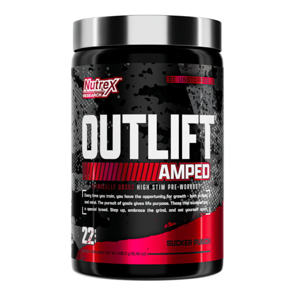 Nutrex Outlift Amped High Stim Pre-Workout