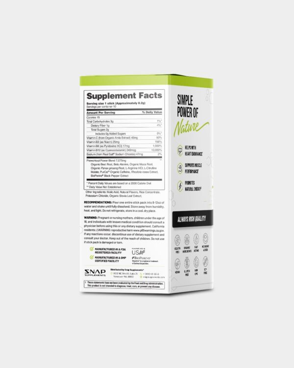 NAP Supplements Nitric Oxide Preworkout Beets - Image 7