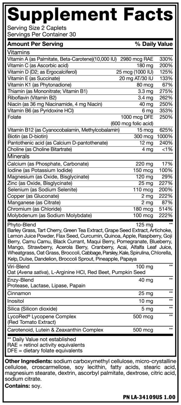 Mutant Multi - High-potency Daily Formula - Image 3