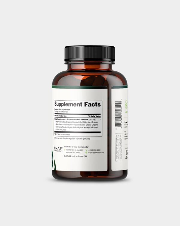 SNAP Supplements Spirulina & Chorella - Image 3