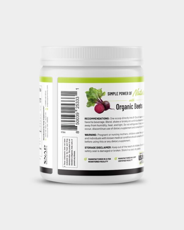 NAP Supplements Nitric Oxide Preworkout Beets - Image 3