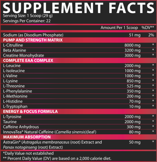 Nutrex Outlift Clinical High Stim Pre-Workout - Image 5