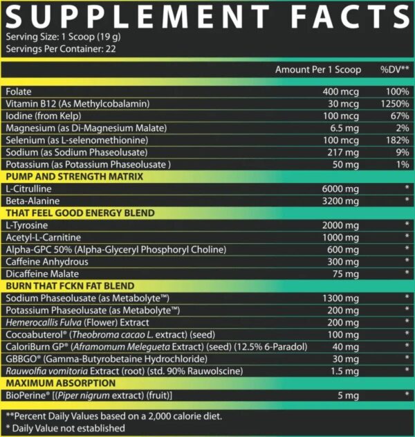 Nutrex Outlift Burn Pre-Workout - Image 5