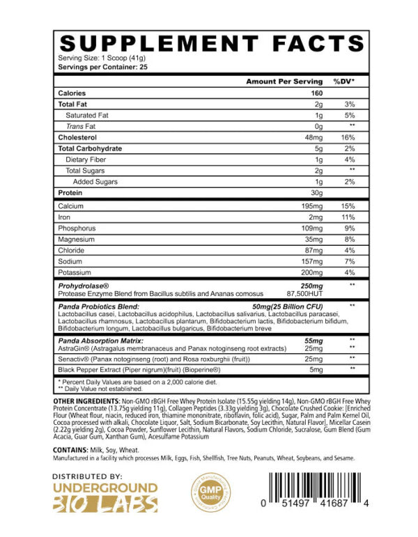 Panda Supplements Natural Superfood Greens - Image 3