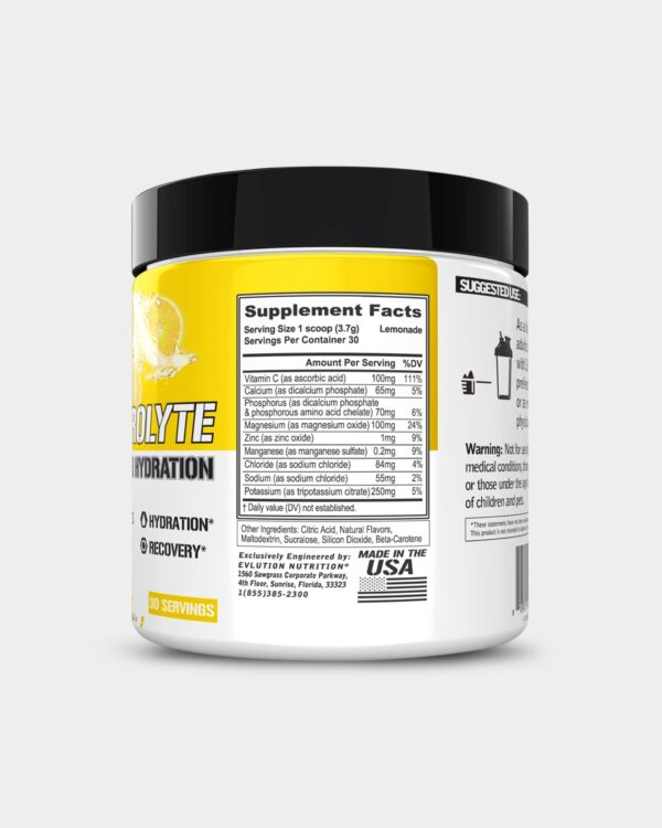 EVLUTION NUTRITION Electrolyte Volumizing Hydration - Image 3