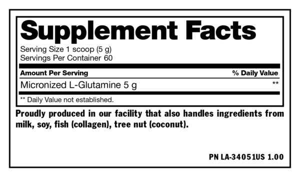 Mutant Glutamine - Micronized 60 Servings - Image 3