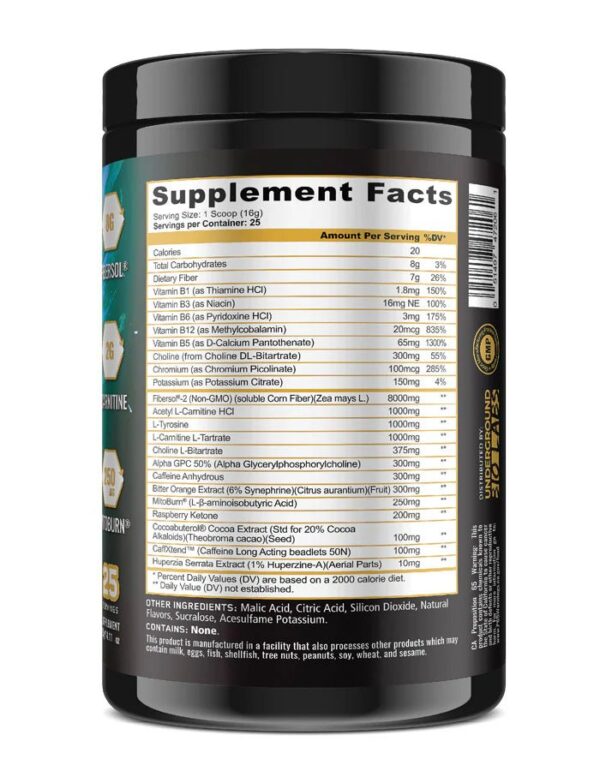 Panda Supplements Burn MAX Thermogenic - Image 3