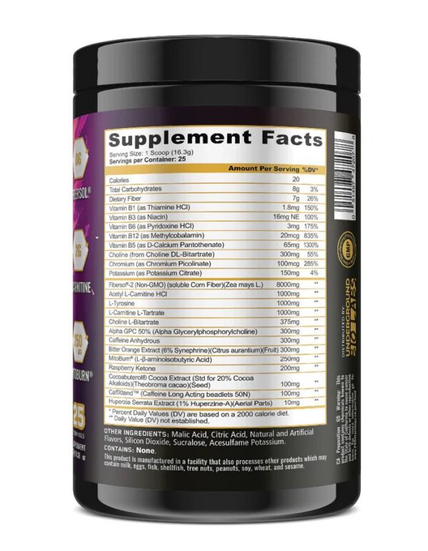 Panda Supplements Burn MAX Thermogenic - Image 7