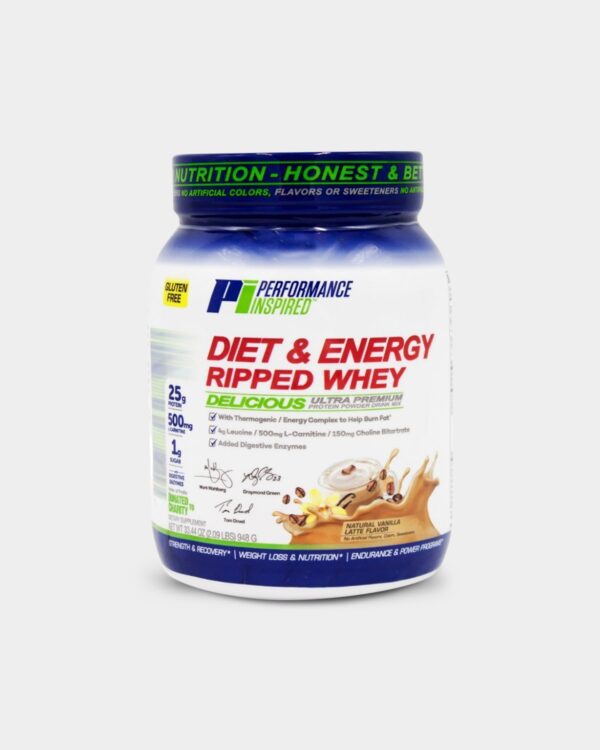 Performance Inspired Nutrition Diet & Energy Ripped Whey Protein Powder - Image 9
